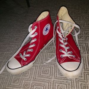 High top red Converse
